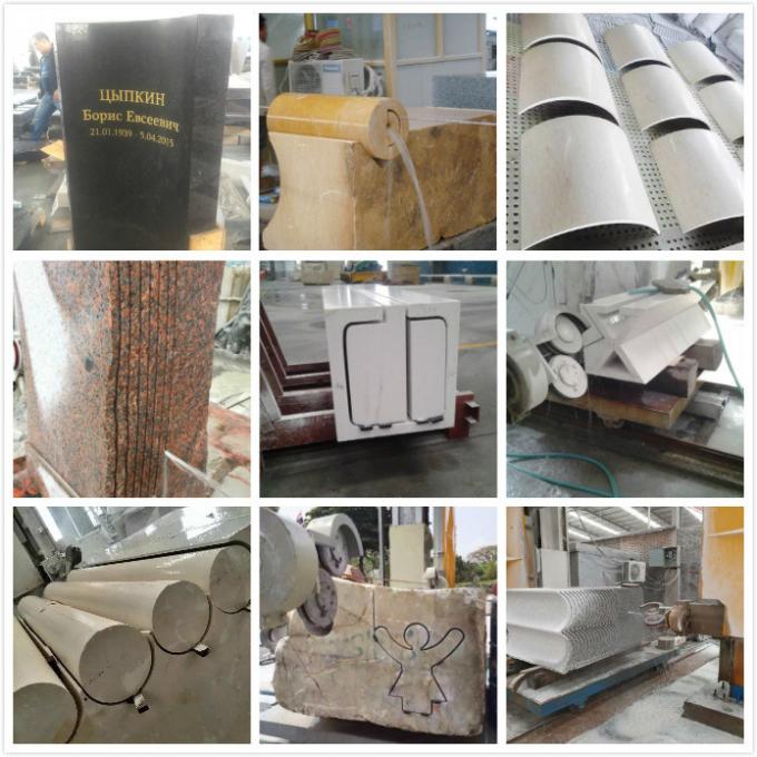 Überseeservice nach Verkäufe CNC-Draht-Säge-Stein-Maschine CNC-Draht sah Marble&-Granit-Stein Cut&Cutting-Maschine