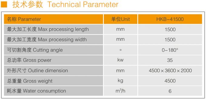 Vier Scheiben-Spalten-Schneidemaschine 1500mm 35kw 0