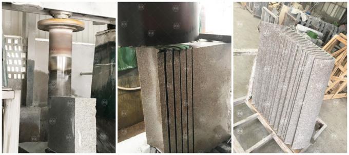 Vierzylinderbock-Spalten-Granit-Platten-Rand-Schneidemaschine 2500mm 0
