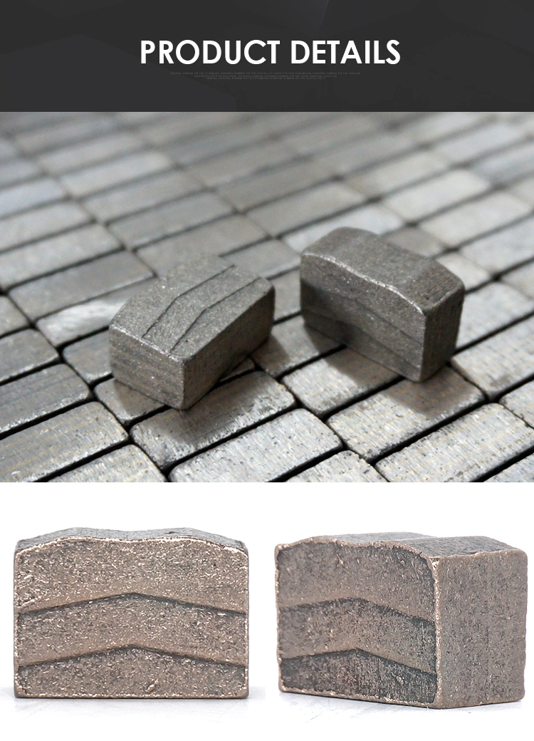 Granit-Steinbruch, der 2200mm 2500mm 2000mm Diamond Segments für Granit schneidet 3