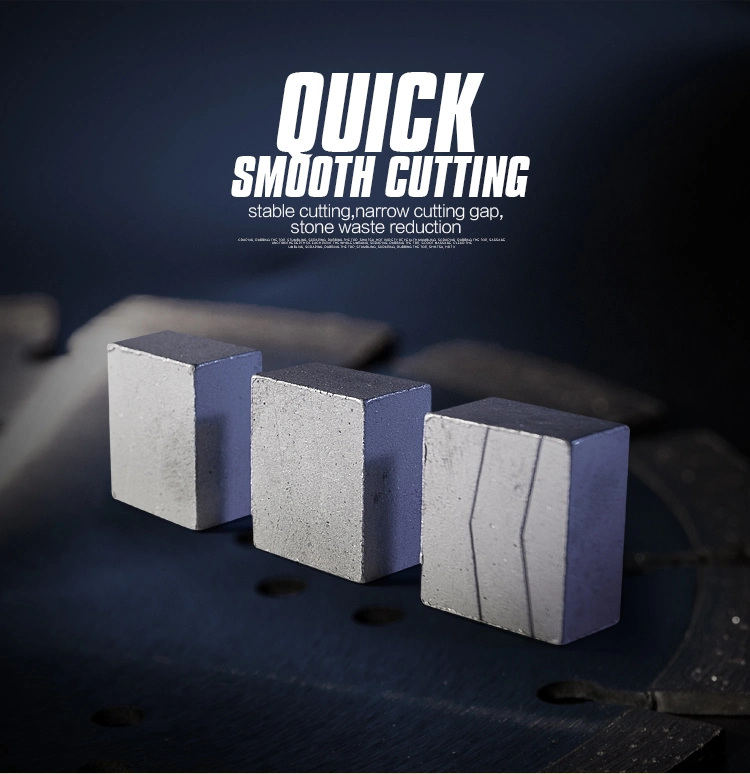 Steinausschnitt Diamond Segments For Granite Cutting 2