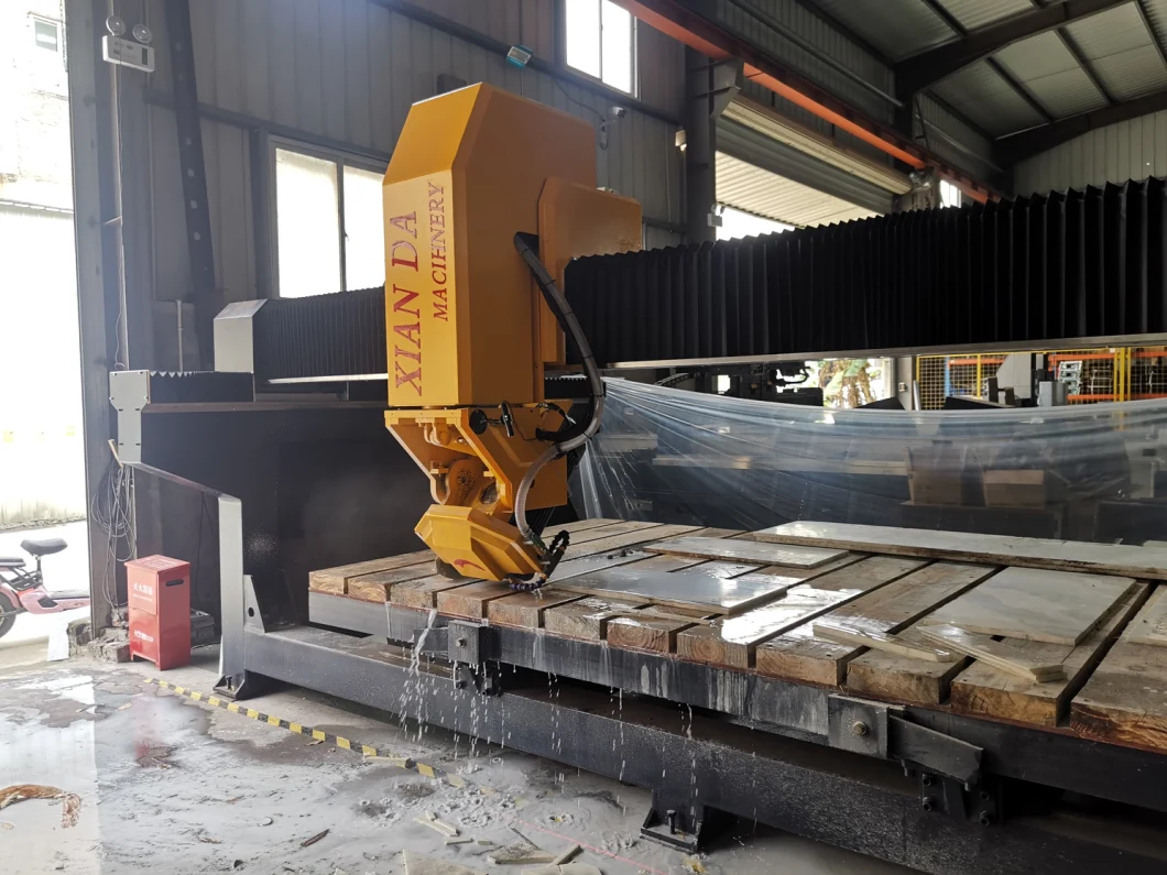 EINZIGARTIGE Monoblock-Brücken-Schneidemaschine für Marmor- und gesinterten Stein Zdcm-400 0