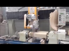 Zwei PCS 380V Steinschneidemaschine mit einer einzigen Säule 16kw Baluster