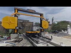 CNC-Diamantdrahtsägemaschine mit 4 Schwungrädern für das industrielle Steinschneiden