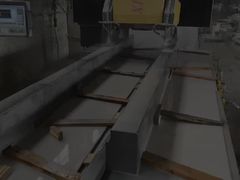 PLC/CNC Linear-Profilmaschine für Marmor, Granit, Doppelblatt