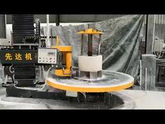 Steinschneidemaschine für den unteren und oberen Teil der Säule