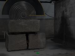 Brücken-Multiblatt-Blockschneider Granit Marmor Block Schneidemaschine