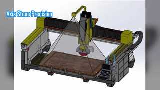 Präzisions-Achsen-Steinschneider für komplexe Formen