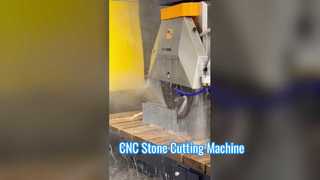 Präzise 5-Achsen-CNC-Brückensägemaschine für portugiesische Marmorschneide- und Steindekorationsprojekte