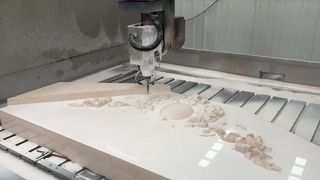 5-Achsen-CNC-Fräse für 3D-Steinskulpturen