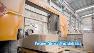 XIANDA CNC-Drahtsägemaschine für die Profilierung von Grabsteinen aus Granit und Marmor
