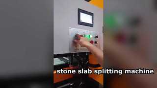 Horizontale Steinplatten-Spaltmaschine