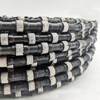 11.5mm Diamond Marble Wire Saw Quarrying Werkzeuge zum Schnitt des harten Steinfelsens