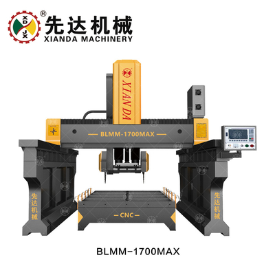 Achse Cnc-System der Doppelstrahln-BrückenschnittFräsmaschine-3