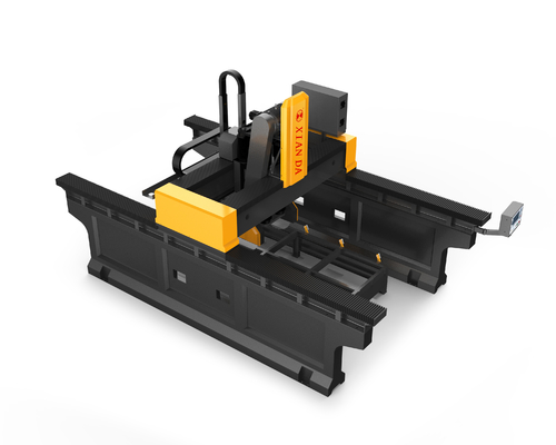 Achse Cnc-System der Doppelstrahln-BrückenschnittFräsmaschine-3