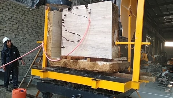 15T CNC-Diamantdrahtsägemaschine für schnelles Schneiden
