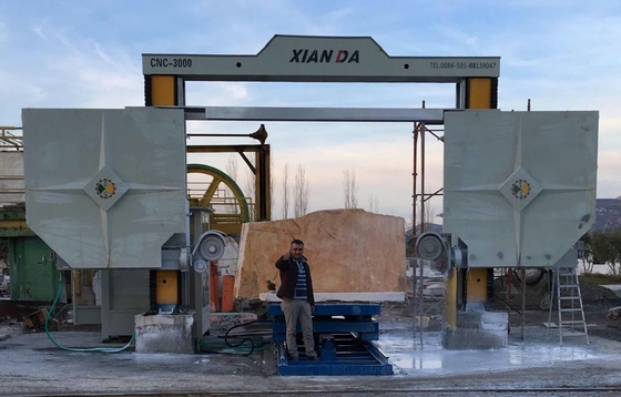 Hochgeschwindigkeits-Diamond Wire Saw Machine für schnittfreudige Breite u. Fähigkeit