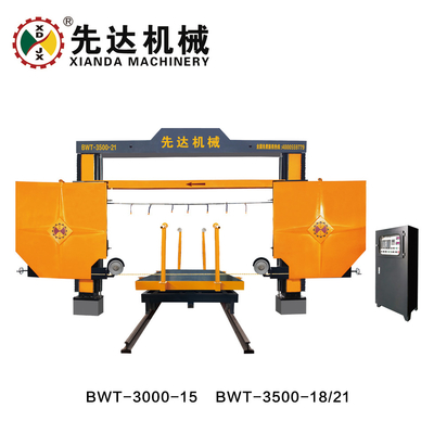 Cnc-Stein-Ausschnitt-Block, der Diamond Wire Saw Machine For-Granit-Marmor-Quarz kleidet