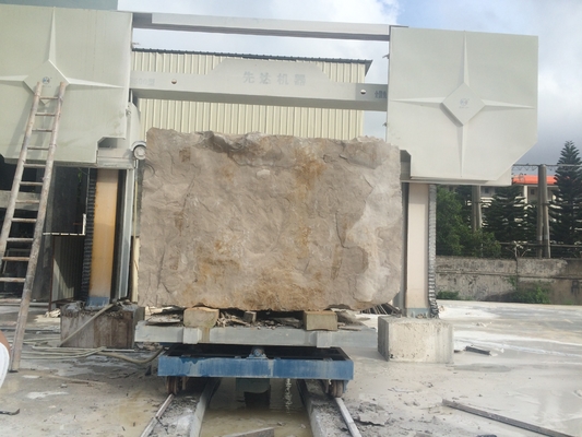 Cnc-Stein-Ausschnitt-Block, der Diamond Wire Saw Machine For-Granit-Marmor-Quarz kleidet