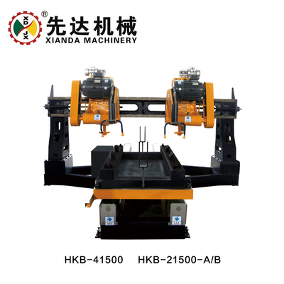 Automatische vier Scheiben-Rand-Steintrennmaschine für Spalten-Platte HKB-41500