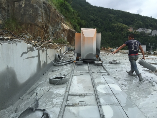 Steinbruch-Diamond Wire Saw Machine For-Marmor-Granit-Quarz-Blockschneiden