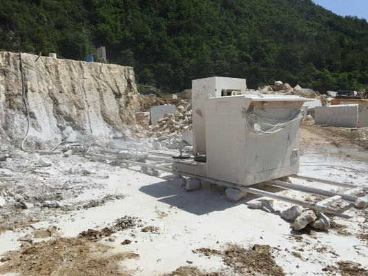 Steinbruch-Diamond Wire Saw Machine For-Marmor-Granit-Quarz-Blockschneiden