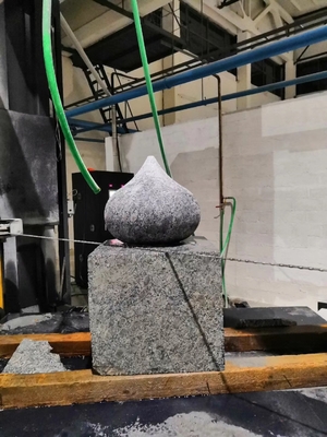 5 Achsen CNC-Diamantdrahtsäge-Stein-Schneidemaschine zum Formen von Granit-Marmorplatten