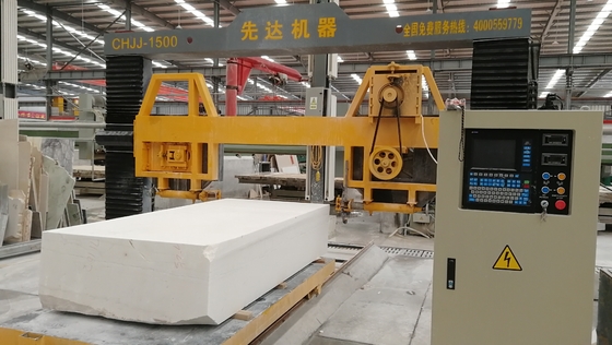 CNC-Säulenprofilmaschine Kreisplatten-Stein-Schneidemaschine