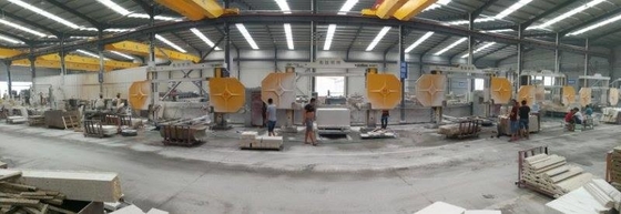 Vier Spindel-Verknüpfung CNC-Diamantdrahtsäge