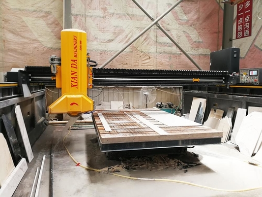 Schneidgeschwindigkeit Hochgeschwindigkeits-Steinplatten-Schneidemaschine Infrarotbrücken-Schneidemaschine