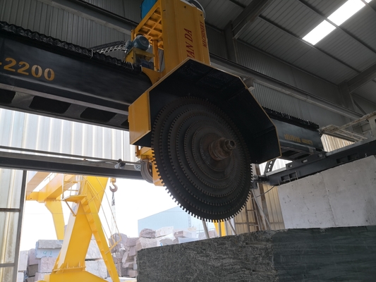 Maschine zur Verarbeitung von Marmor-Granit aus Stein mit mittlerem Block
