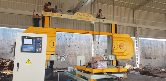CNC-Marmor-/Granit-Diamantdrahtsäge zum Profilieren