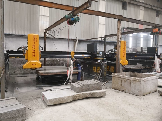 Infrarotbrückenschneidemaschine für große Granit- und Marmorplatten