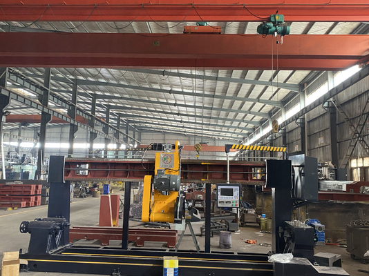 12.5kW Bruttopower Kolonnen-Schneidmaschine für Metallschneiden mit hoher Genauigkeit