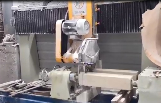 PLC/CNC einfache Struktur zwei Stück Baluster Spalte Schneidmaschine