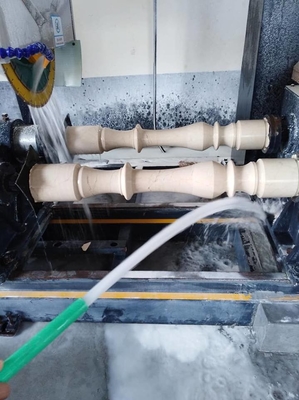 PLC/CNC Hochpräzision Vier Stück Blauster Schneidmaschine für Säule, Spalte Kappen, Straßensperre