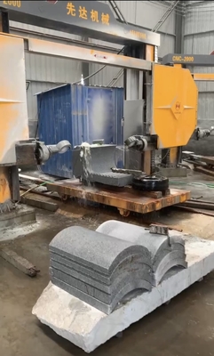 Granit-Marmor-Diamant-Drahtsäge Profil-Schneidemaschine