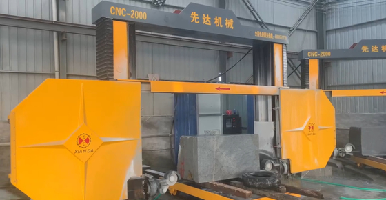 4 Achsen CNC-Diamantdrahtsäge mit hocheffizientem Schneiden