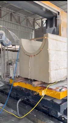4 Achsen CNC-Diamantdrahtsäge mit hocheffizientem Schneiden