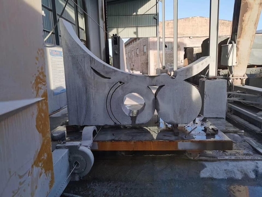 CNC-Steuerungssystem Vier Spindel-Verknüpfung Granit-Marmor-Schablone Diamantdrahtsäge