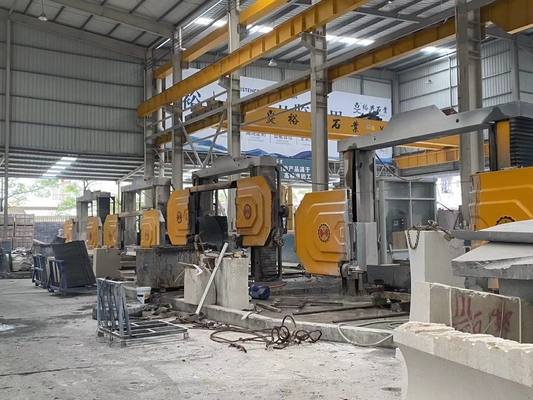 Automatische CNC-Drahtsäge-Schneidmaschine für Marmor und Granit