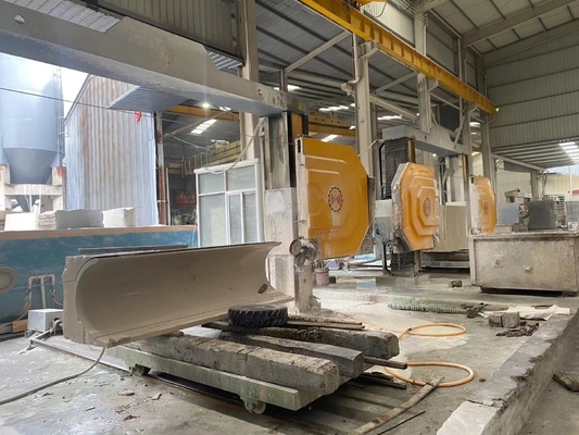 Automatische CNC-Drahtsäge-Schneidmaschine für Marmor und Granit