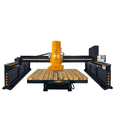 Schnellsteinschlagbrückenschneidemaschine mit Arbeitstisch 0-90°/0-360° und 300-400mm Klinge