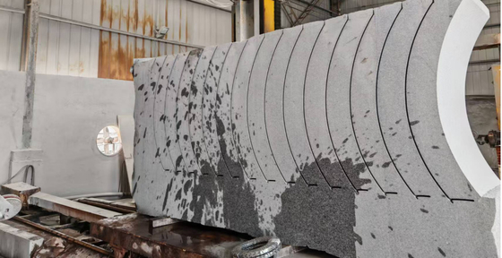 CNC-Diamantdrahtsäge-Maschine für Kreissteinplatten, Spalte, Nummerierungsbuchstaben und andere Formformen