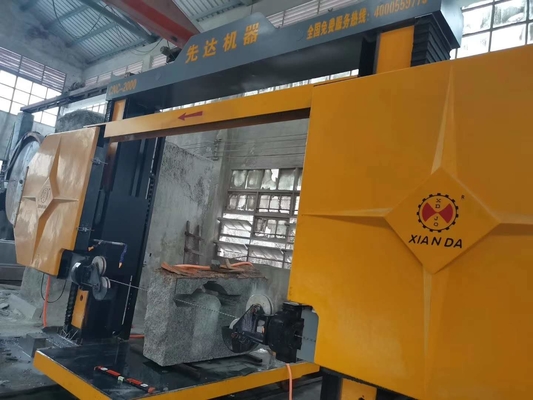 Weiterentwickelte Vierspindel-Verknüpfung Diamantdrahtsäge DISCOVERY 4 CNC