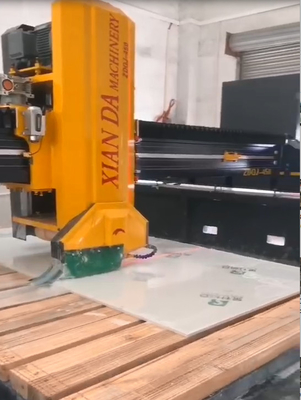 Wasserverbrauch 3 m3/h Xianda Steinplatten-Schneidmaschine für das präzise Schneiden