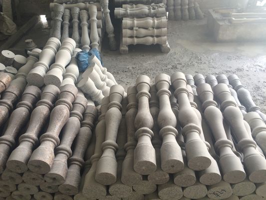 PLC/CNC Vier-Pc-Baluster-Schneidemaschine für Säulen, Säulenbasis und Säulenkappen