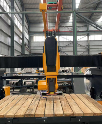 5 Achsen CNC-Brücke Säge Maschine für Marmor Küchentisch mit Italien Esa System Automatisches Programm Software Stein Schneiden