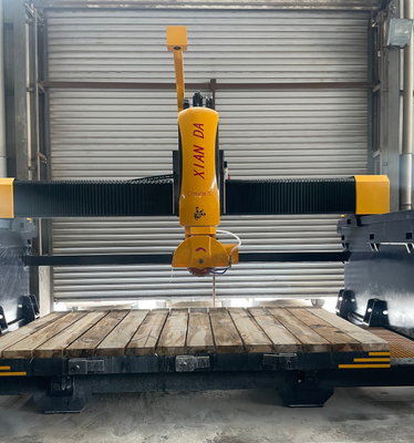 5 +1 Achse CNC-Steinbrückensäge mit Fräsmaschine zum Schneiden von Arbeitsplatten Marmor Granit Quarz Treppen