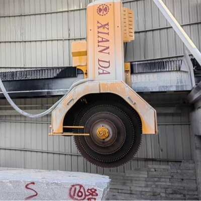 Hochpräzisions-Schneidmaschine für Brückenblöcke mit hydraulischem Heben